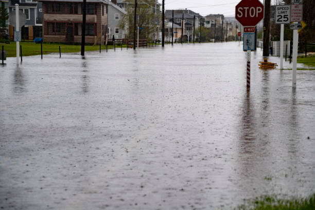istock Street under water following a rain storm 1372619972