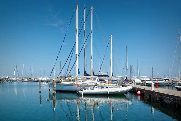 istock Port with yachts in Rimini, Italy. 1372620241