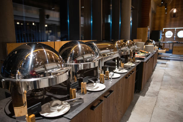 istock Luxury buffet at hotel 1372620591