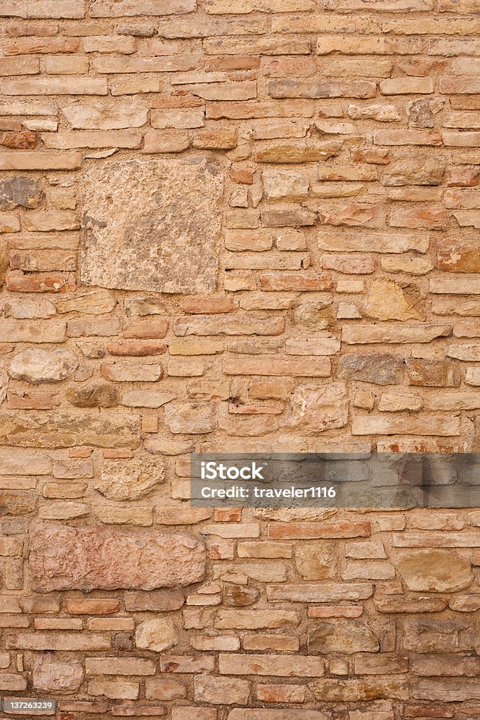 Старая Кирпичная стена - Стоковые фото Абстрактный роялти-фри