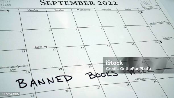 Banned Books Week Stock Photo - Download Image Now - Book, Forbidden, Exclusion