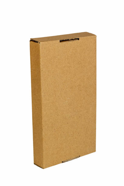 istock Cardboard box isolated on a white background. 1372649818