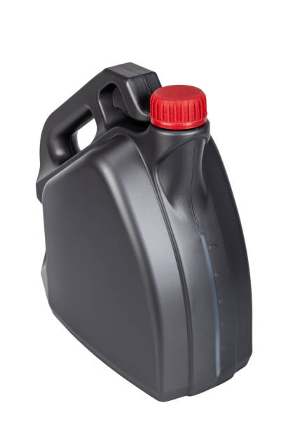 istock Plastic canister for machine oil 1372651275