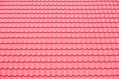 Red roof close-up