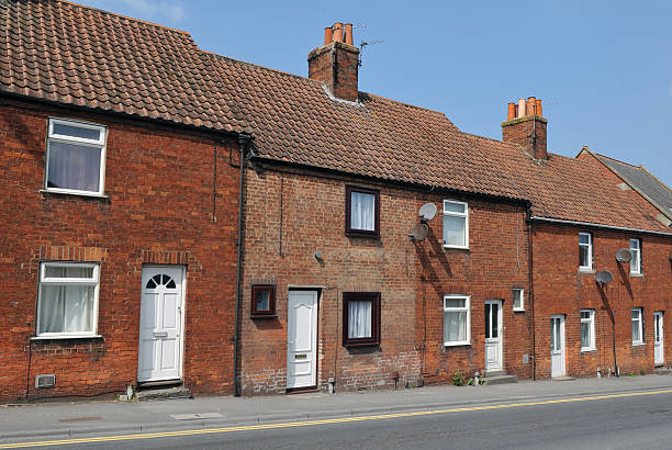 istock Terraced Red Brick Houses 137265178