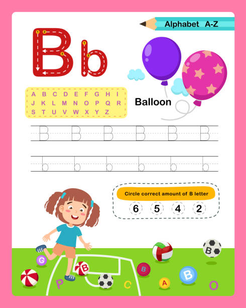503 Letter B. Cartoon Alphabet For Children Illustrations & Clip Art -  iStock
