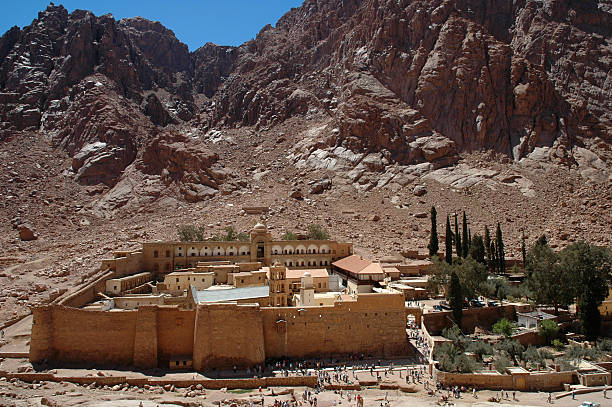 monasterio de st. catherine - santa catalina monastery fotografías e imágenes de stock