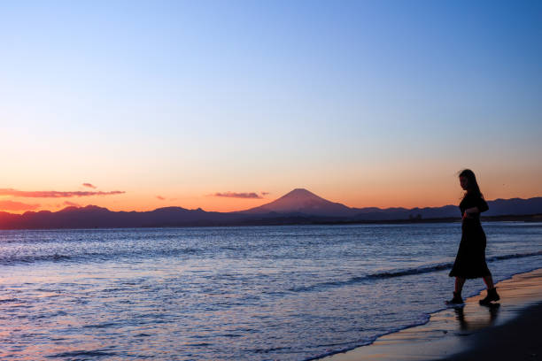 Katase-enoshima beach in Kanagawa pref
