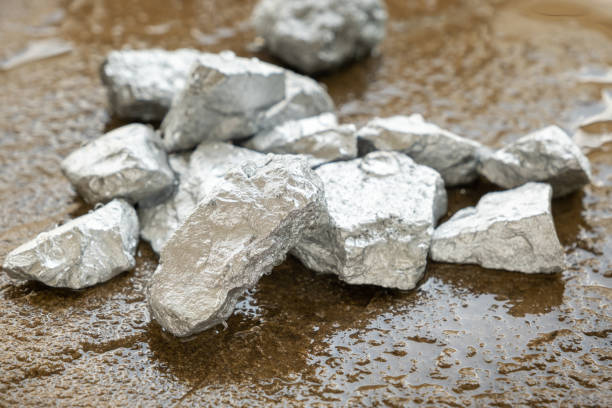 istock lump of silver or platinum on a stone floor 1372719367