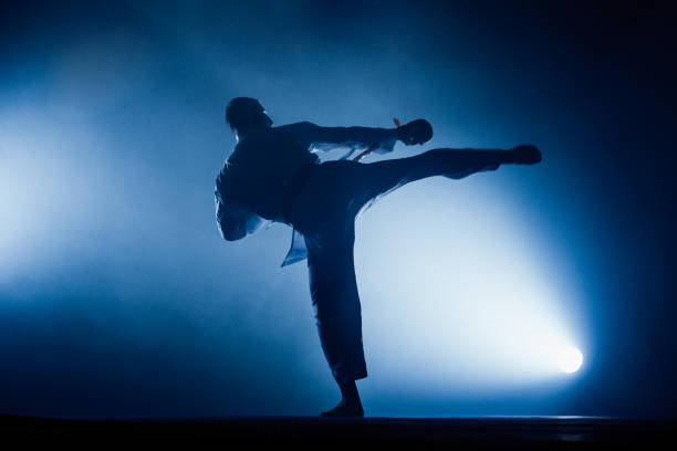 istock An image of a taekwondo martial arts master 1372723789