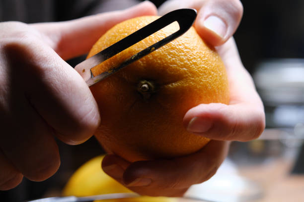 istock Preparing homemade marmalade with oranges and apples 1372741858