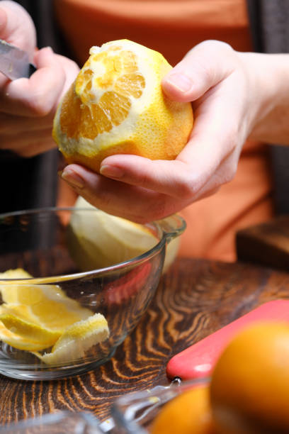 istock Preparing homemade marmalade with oranges and apples 1372742023
