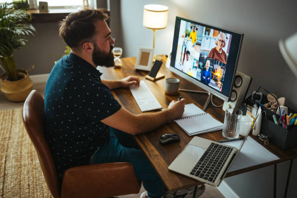 istock Business Video Conference 1372744479