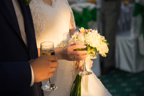 istock wedding day. wedding concept. bride and groom, wedding ceremony 1372753252