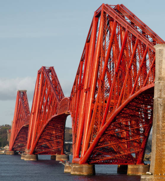 istock The Forth Bridge, Scotland, almost scaffolding free 137275956