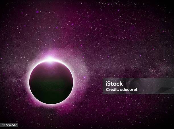 Eclipse El Planeta Tierra Foto de stock y más banco de imágenes de Eclipse - Espacio - Eclipse - Espacio, Espacio exterior, Fotografía - Imágenes