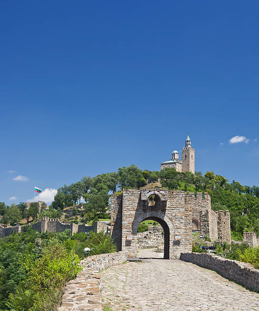 The Old Capitol Of Bulgaria With Tsarevets Fortress
