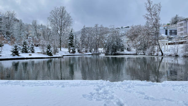 istock Kurpark, Winter, Bad Schwalbach 1372770693