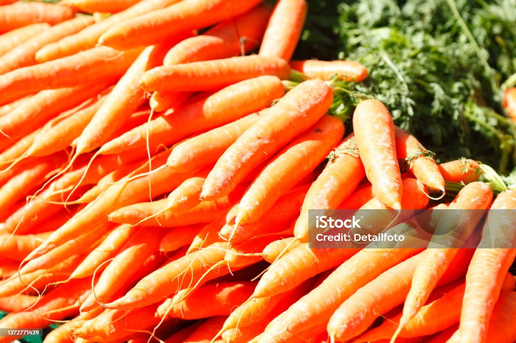 Carrots at a market stall, Bremen, Germany Bremen Stock Photo