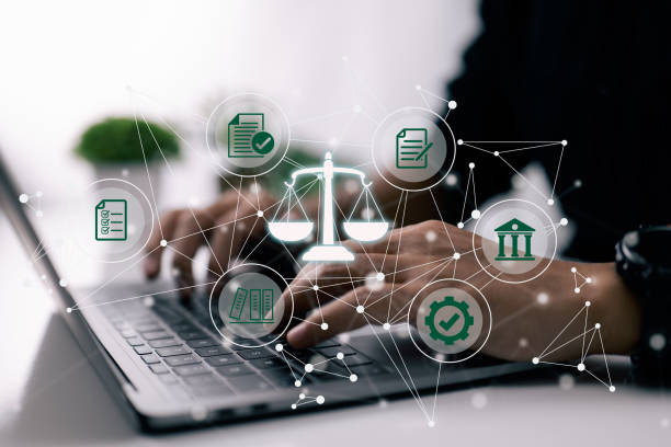 Concept of compliance with a laptop computer user
