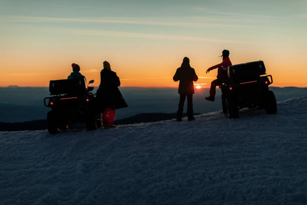 istock Group of people on mountain 1372791427