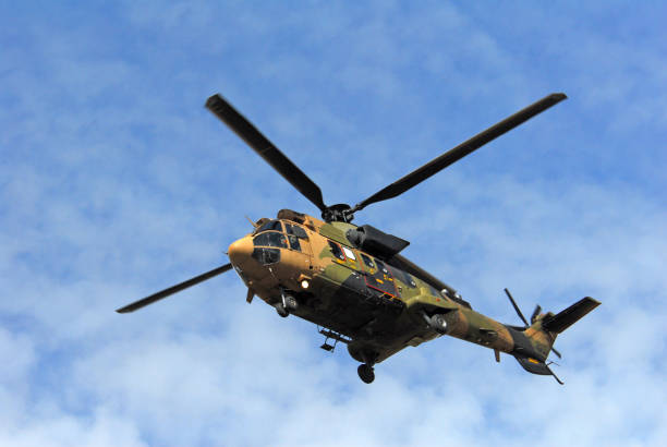 eurocopter cougar mk1 as-532 - as532 fotografías e imágenes de stock