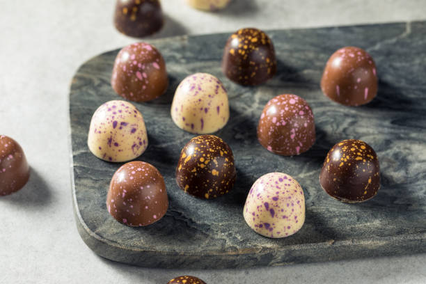 istock Homemade Dark Chocolate Truffles 1372804099