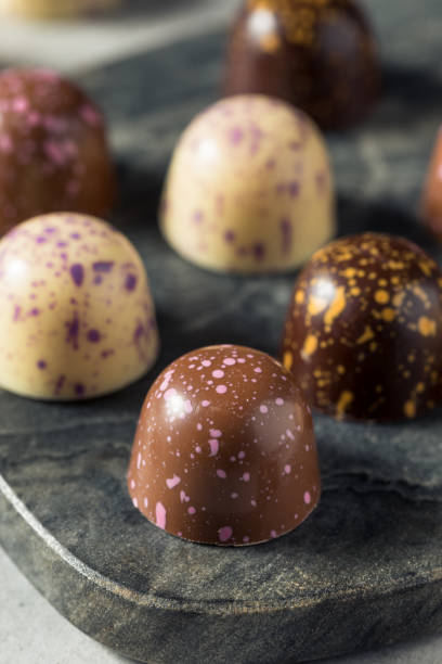 istock Homemade Dark Chocolate Truffles 1372804194