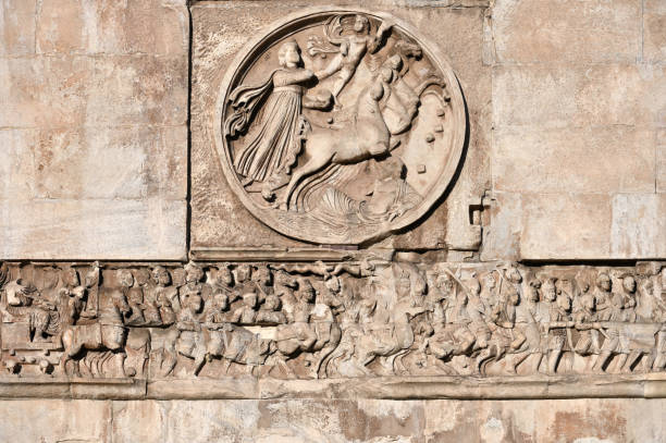 istock Detail from Constantine triumph arch 1372805839