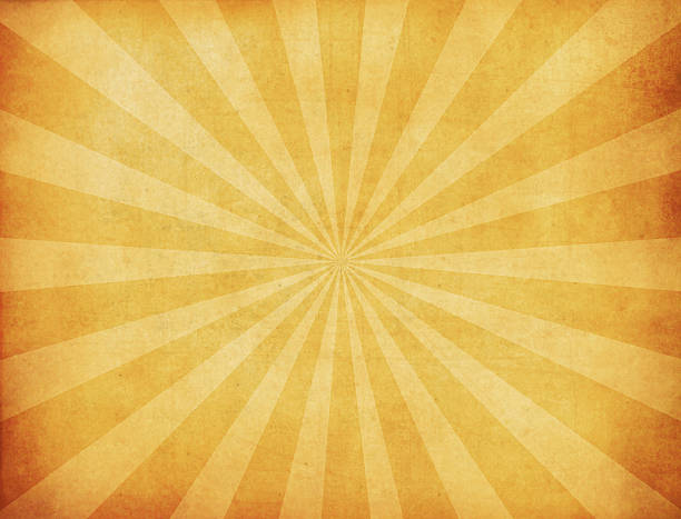 vintage sunburst paper