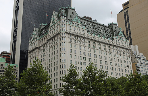 Famous hotel in New York City
