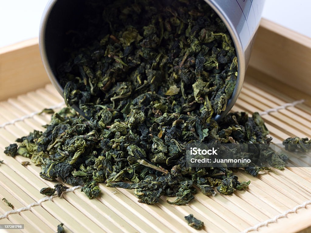 Macaco dedo Chá Oolong - Foto de stock de Aberto royalty-free