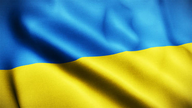 istock Ukraine flag waving 3d render illustration 1372822130