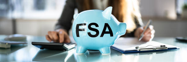 FSA Flexible Spending Account stock photo