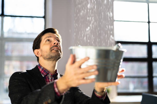 istock Water Flood And Pipe Leak 1372833276