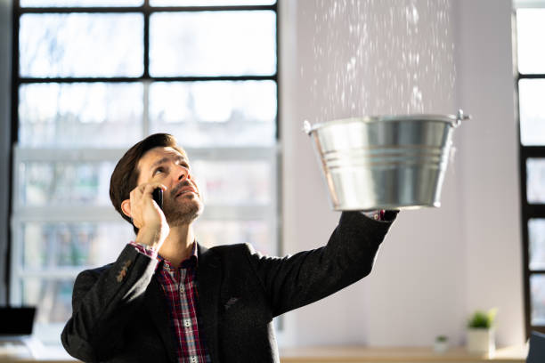 istock Water Flood And Pipe Leak 1372833278
