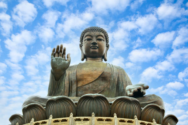 istock The Big Buddha in Hong Kong 1372839414