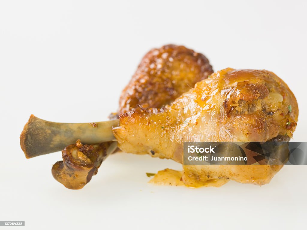 Hühnchen zwei Beine - Lizenzfrei Frittiertes Hähnchen Stock-Foto