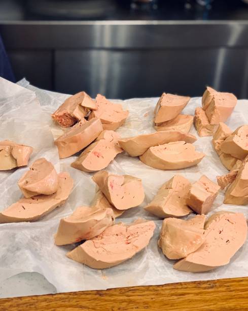 foie gras stock photo
