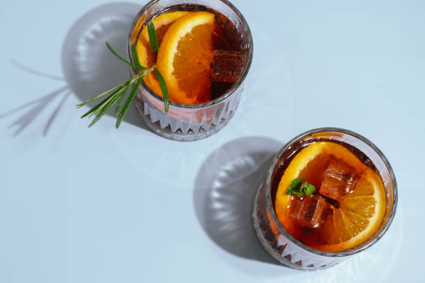 istock Mezcal negroni cocktails 1372866056