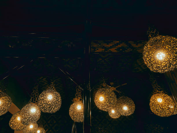 istock decorative lights in traditional restaurants 1372884959