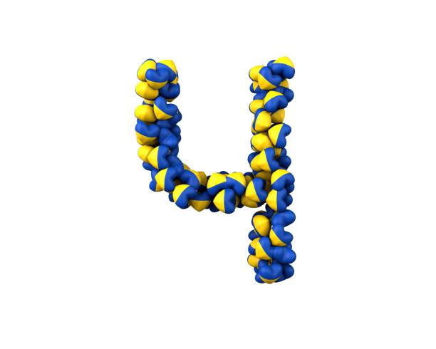 istock Ukraine Heart Themed Font Letter 1372888479