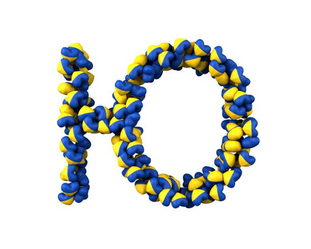 istock Ukraine Heart Themed Font Letter 1372888491