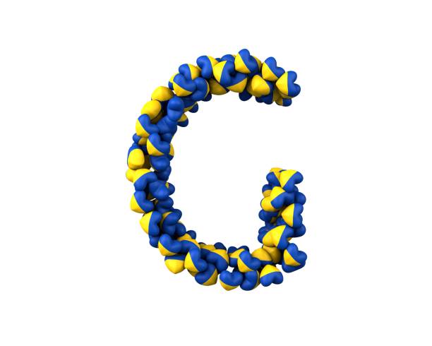istock Ukraine Heart Themed Font Letter G 1372888525