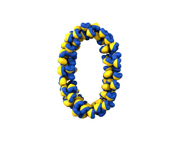 istock Ukraine Heart Themed Font Number 0 1372888594