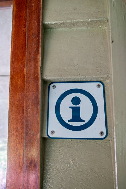 Sign indication of tourist information center.