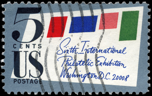 A Stamp printed in USA shows the Stamped Cover, 6th Intl. Philatelic Exhibition Issues, circa 1966