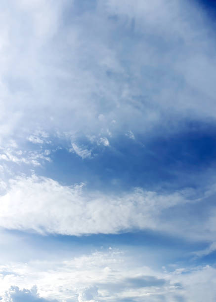 istock Colorful vertical sky with cloud on a sunny day. 1372895567