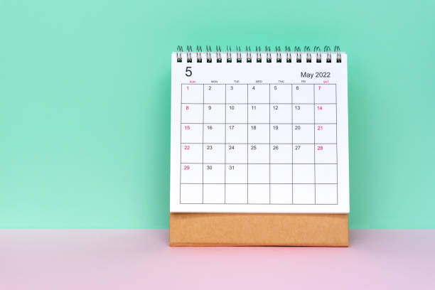 istock Month of May 2022 calendar 1372908859