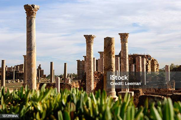 Colonne Romane - Fotografie stock e altre immagini di Africa - Africa, Antico - Condizione, Architettura